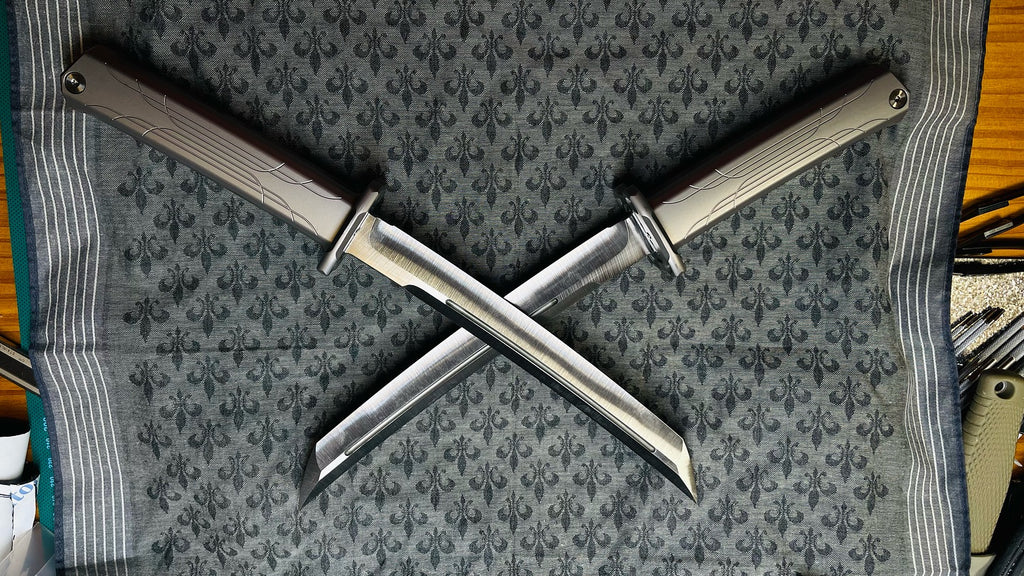 Dual-Blade Retractable Deadpool Sword