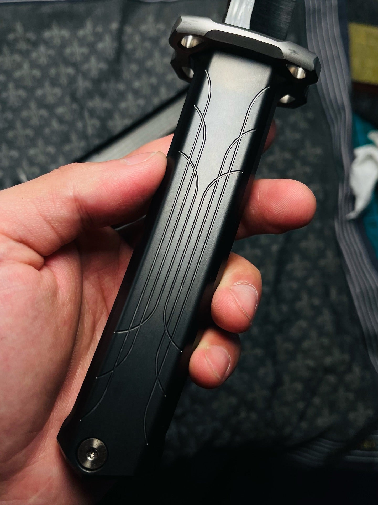 Dual-Blade Retractable Deadpool Sword