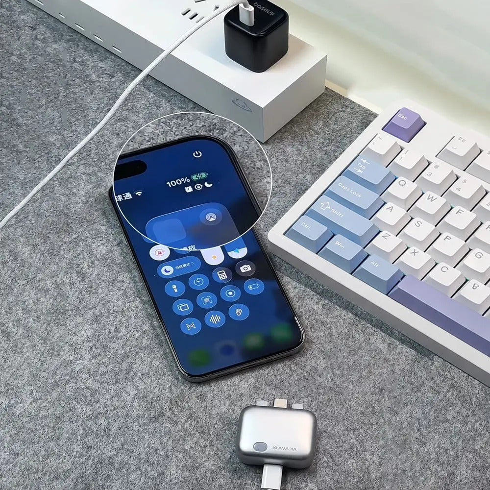 Full Charge Automatic Separator, Ai Recognition Auto Power Off, Compatible with Apple and Android, Smart Charging Device