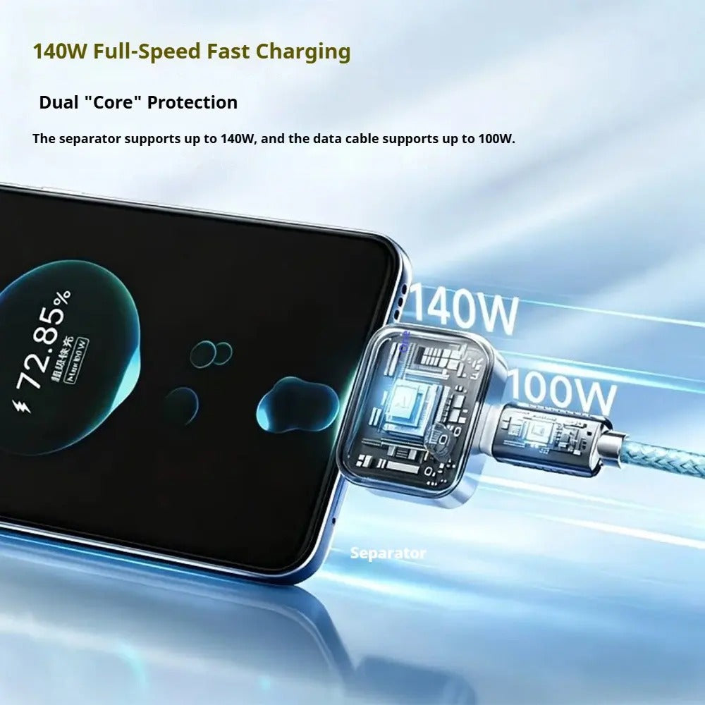 Full Charge Automatic Separator, Ai Recognition Auto Power Off, Compatible with Apple and Android, Smart Charging Device