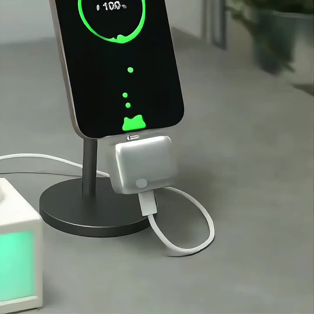 Full Charge Automatic Separator, Ai Recognition Auto Power Off, Compatible with Apple and Android, Smart Charging Device
