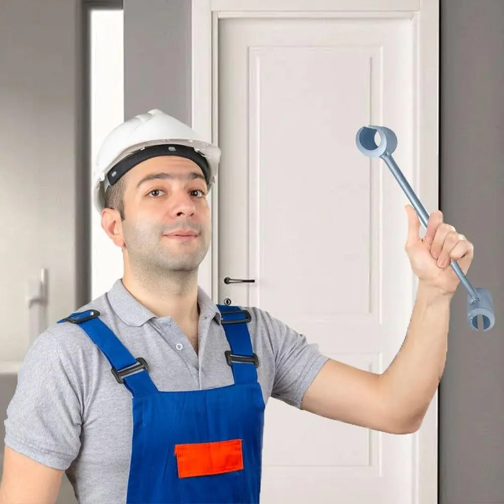 Hinge clearance adjusting wrench set (large + small)