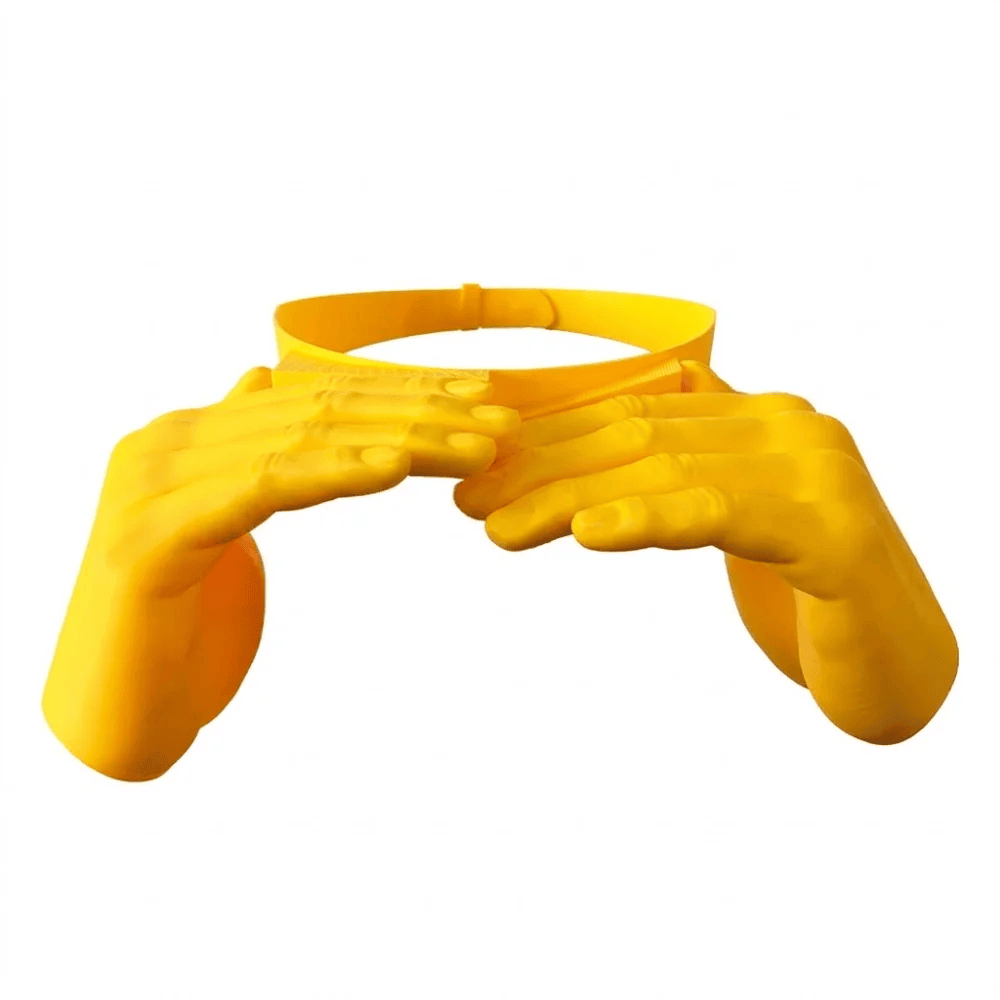 FUNNY HAND SUN VISOR HAT