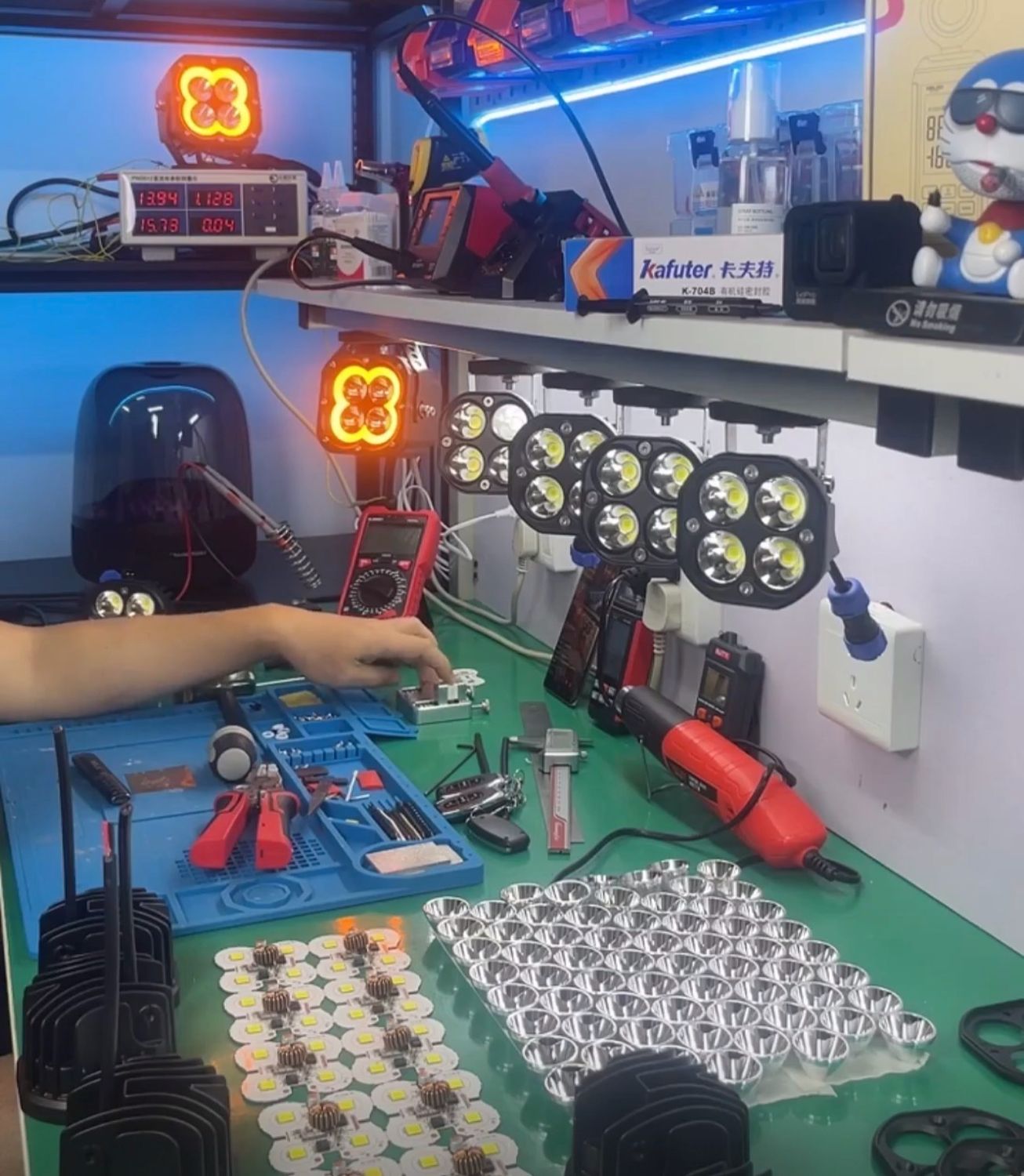 Lightning Led +Toy+ Remote Control Original High Quality 2 pcs ( For All Cars / Easy Install )