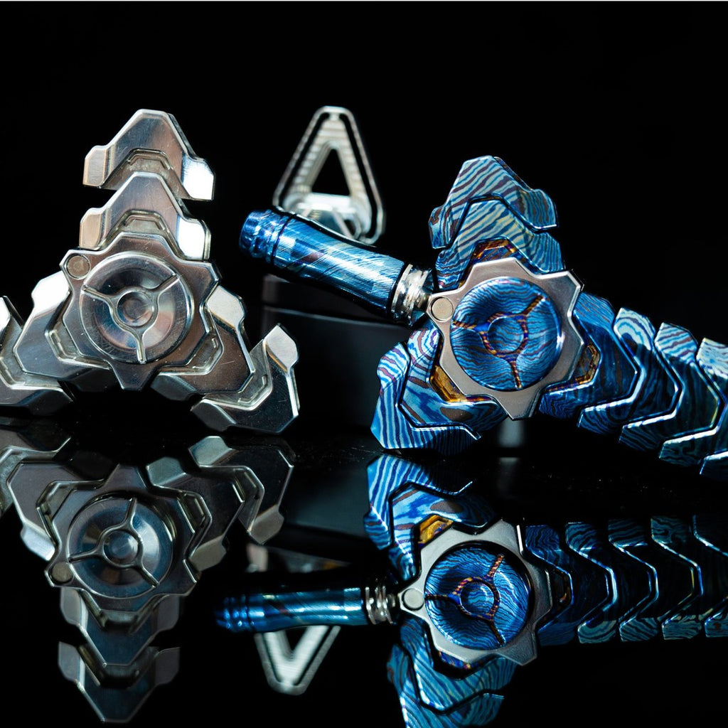Rattlesnake Sword EDC Minimalist Fidget Spinner Stress Relief Toy