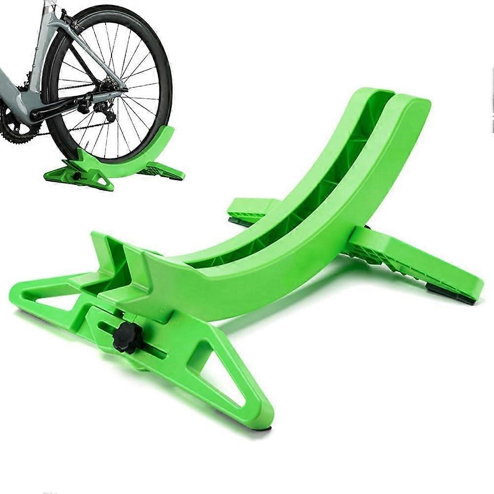 Adjustable Universal Bike Stand, Floor Mount for 30-80mm Wide Tires, Compatible with Road and Mountain Bikes