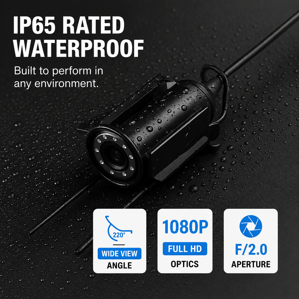 Underwater visual fish finder display screen