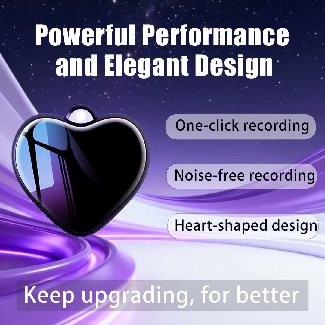 Heart-shaped recorder