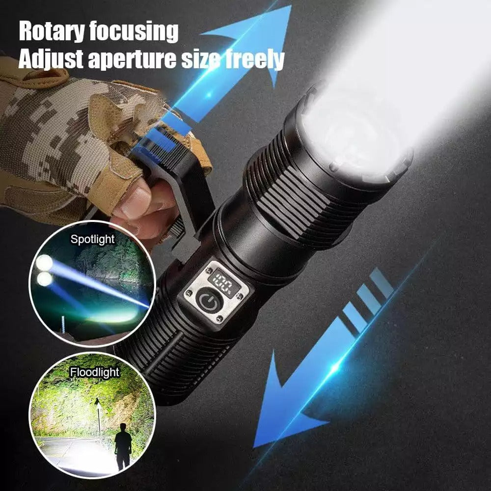 Super Bright Rechargeable Most Powerful Searchlight 200000 Lumens