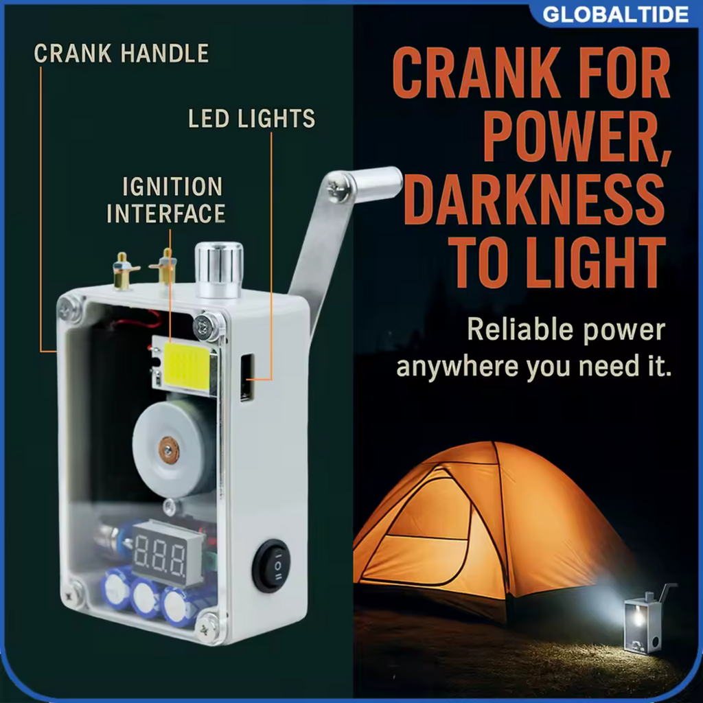 Portable generator for camping and adventures