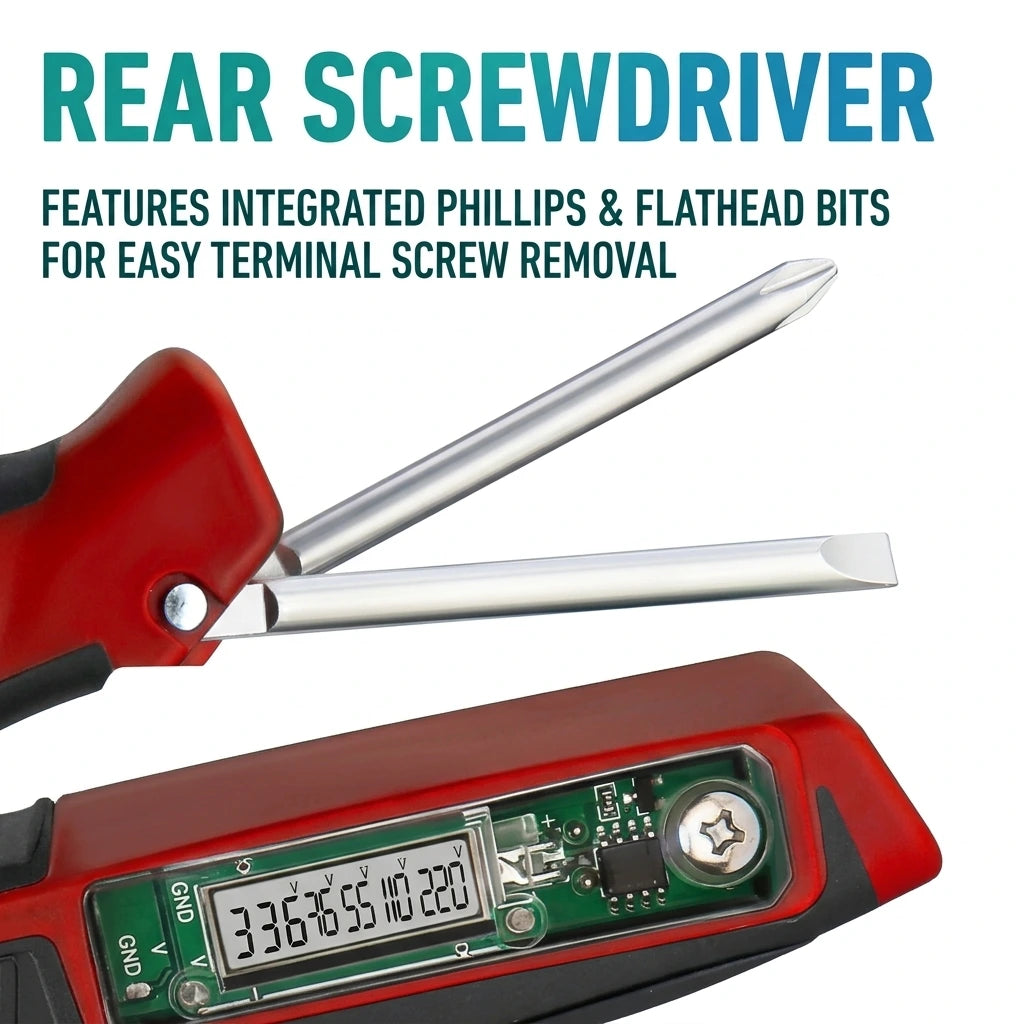 9-in-1 Multi-Functional Digital Display Electrician's Pliers