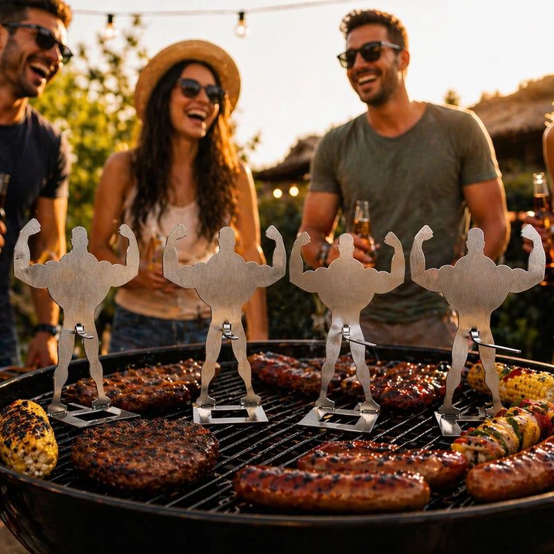 Muscular Man BBQ Grill
