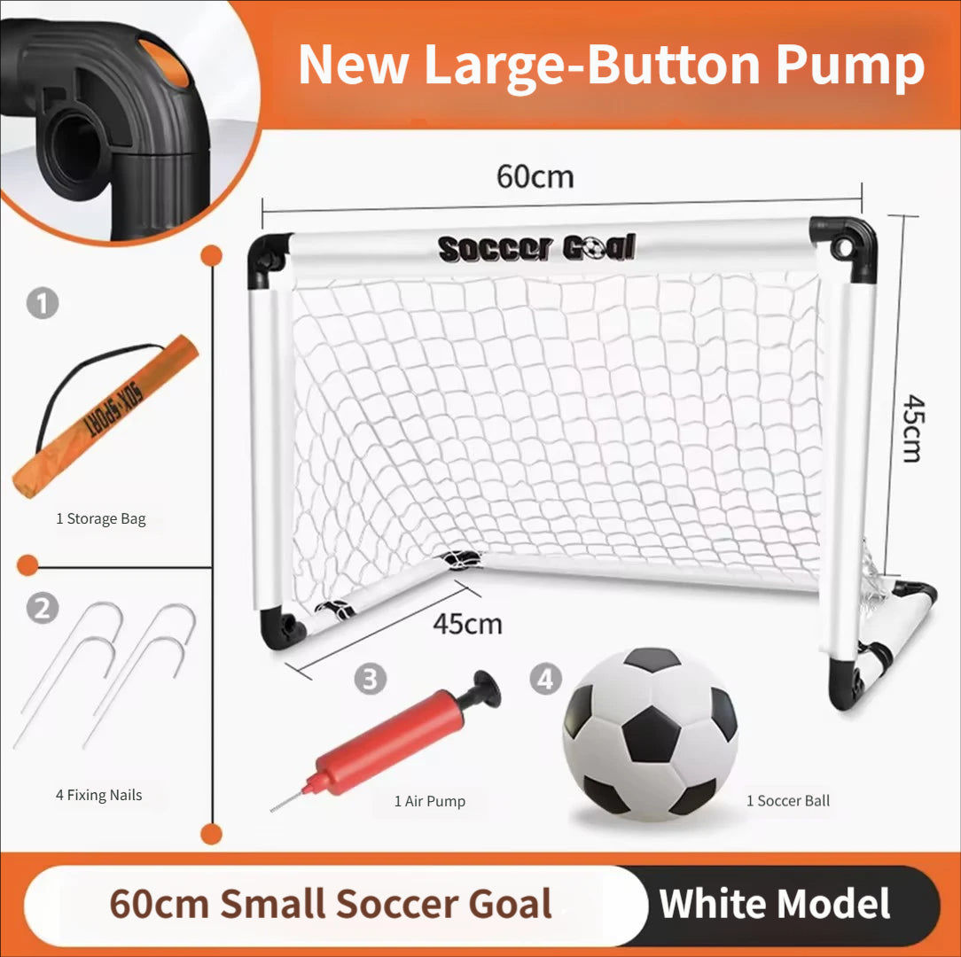 Mini cat soccer toy, portable foldable goal, pet toy