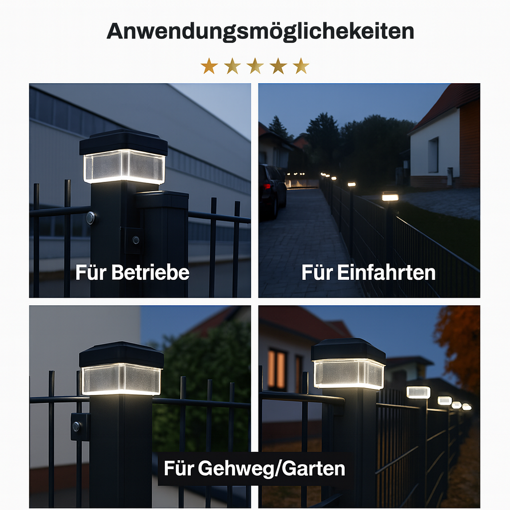 Solar LED lights