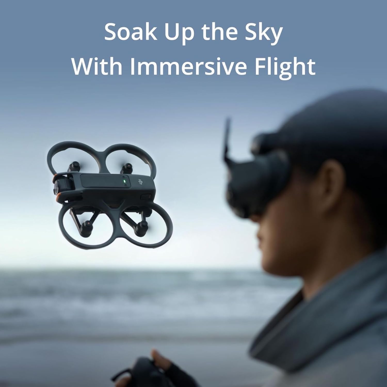 Avata 2 First Perspective Aerial Photography Drone Flight Glasses Sensory Control Immersive Flight