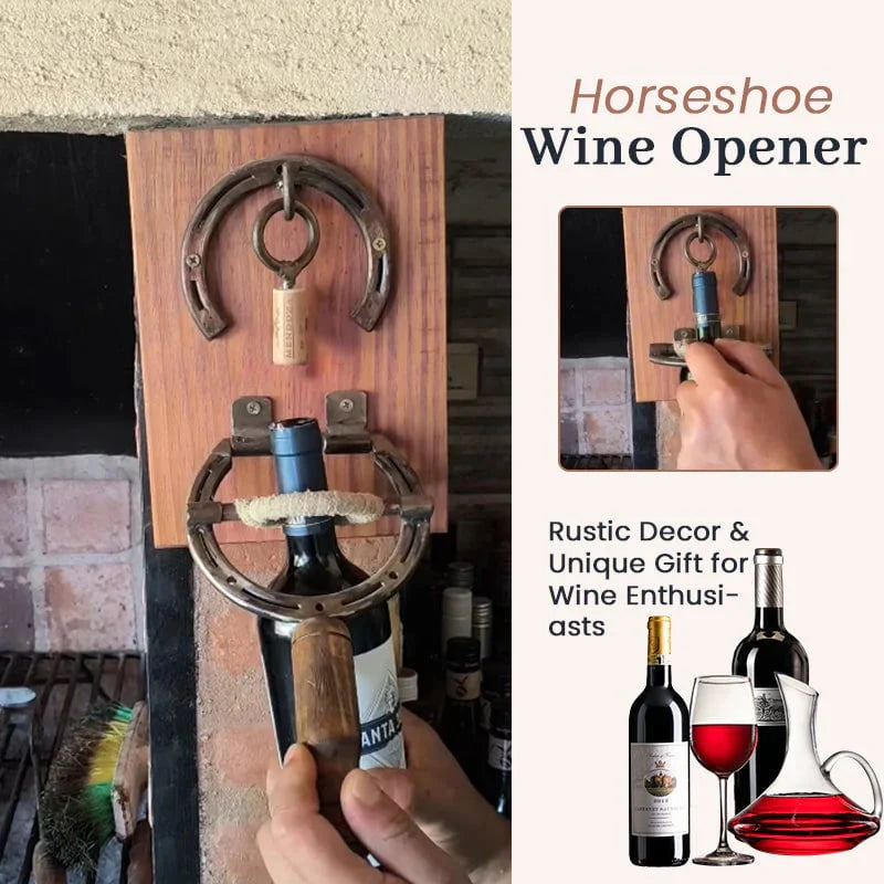 🐎Horseshoe Wine Opener