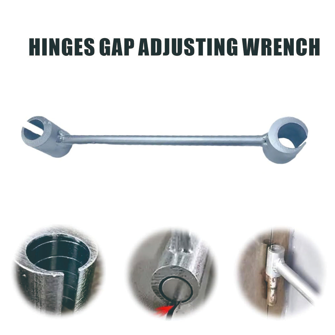 Hinge clearance adjusting wrench set (large + small)