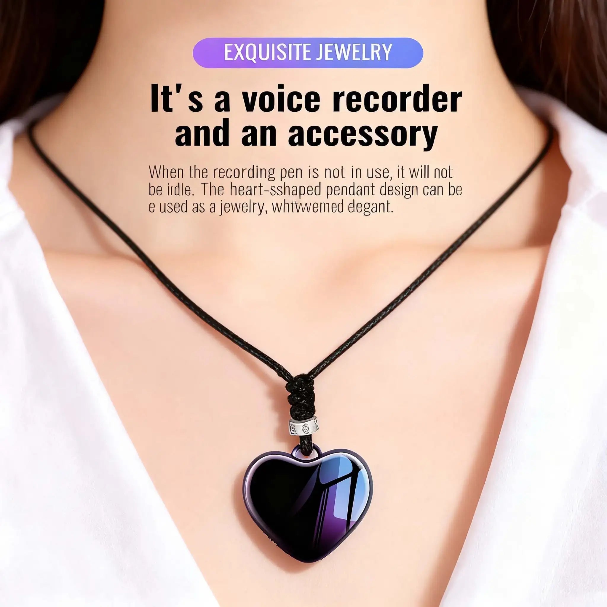 Heart-shaped recorder