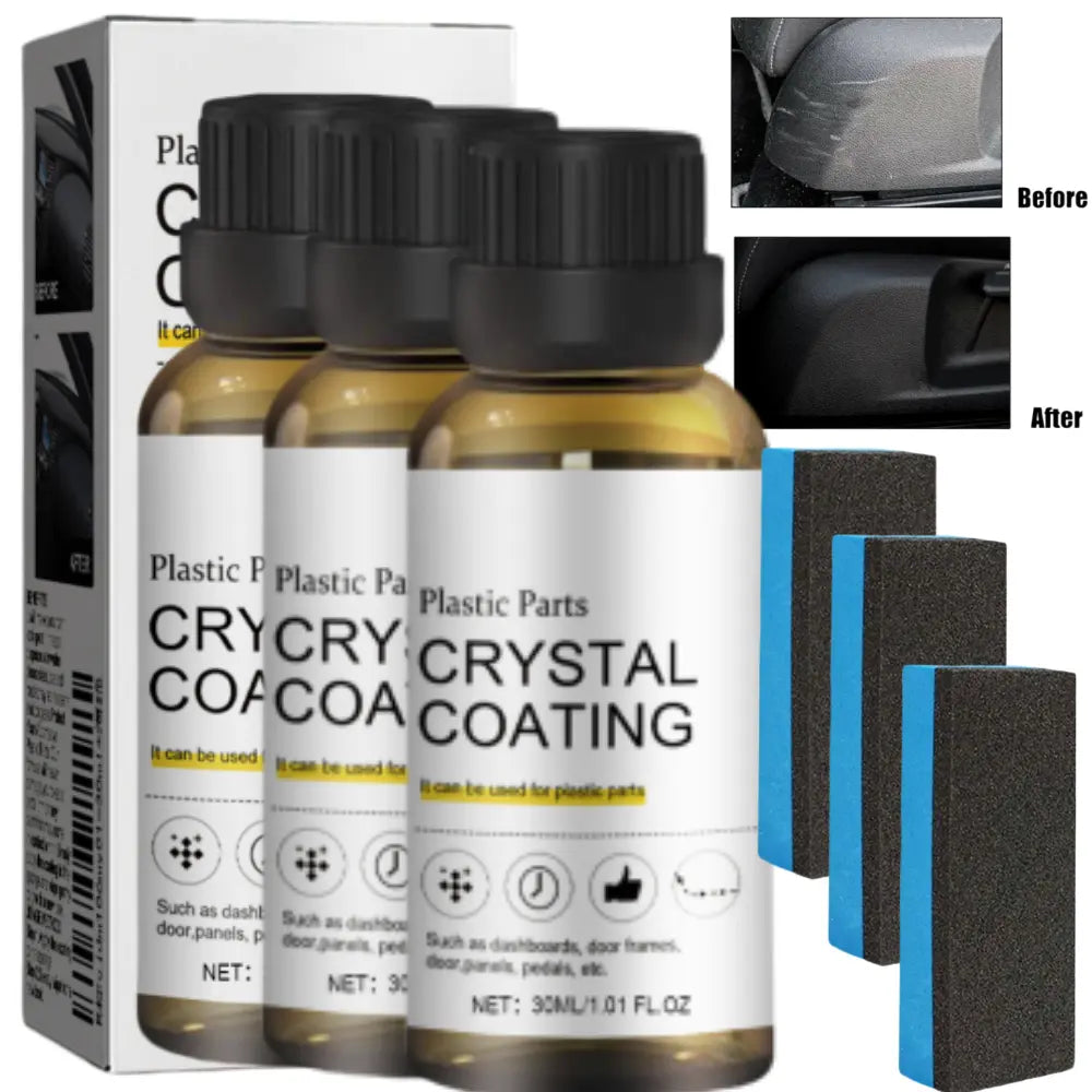 Multi-functional car refurbishing agent repairs aging