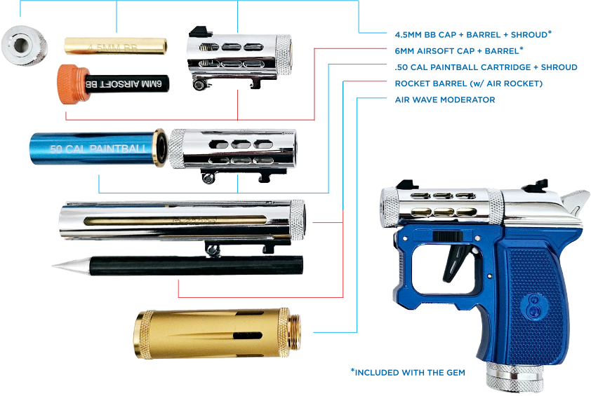 Alias Airguns Gem CO2 Pistol .177