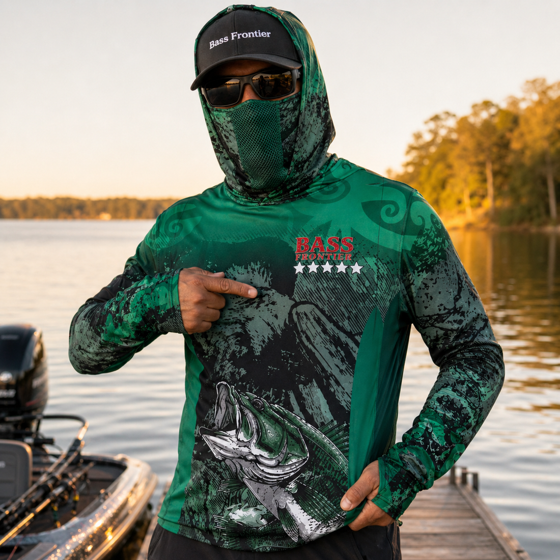 Fishing sun protection shirt