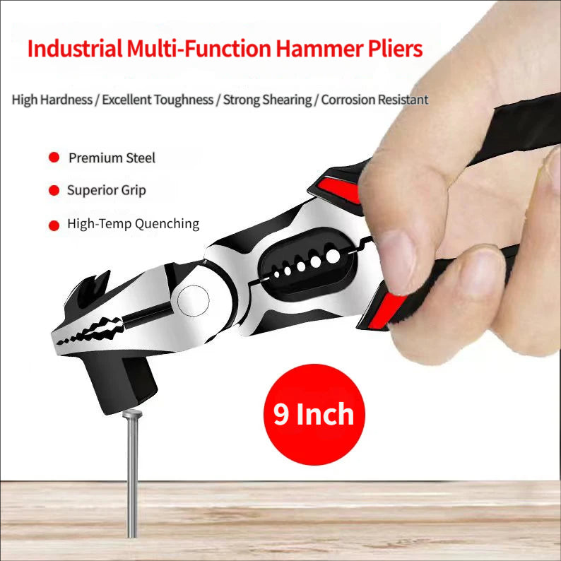 Hammerhead pliers Multi-functional wire strippers and wire cutters