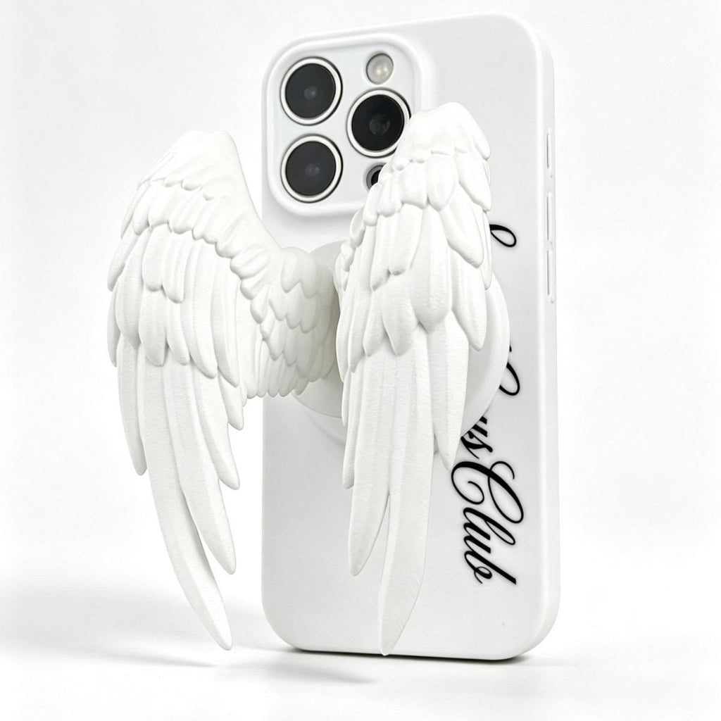 Magnetic MagSafe Phone Grip/Stand – Angel Wings Design