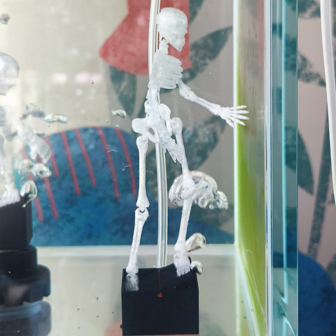 Creative "Water-Dancing Skull" Aquarium Ornament