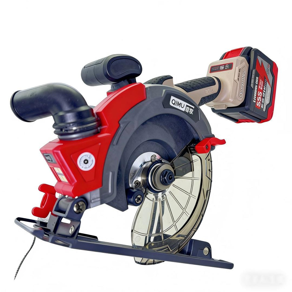 Newly Upgraded 7th Generation Brushless Outrunner 6.5-inch Circular Saw — 20-Cell Battery with Power Display — 1 Tool, 1 Battery — Automotive Maintenance Tool