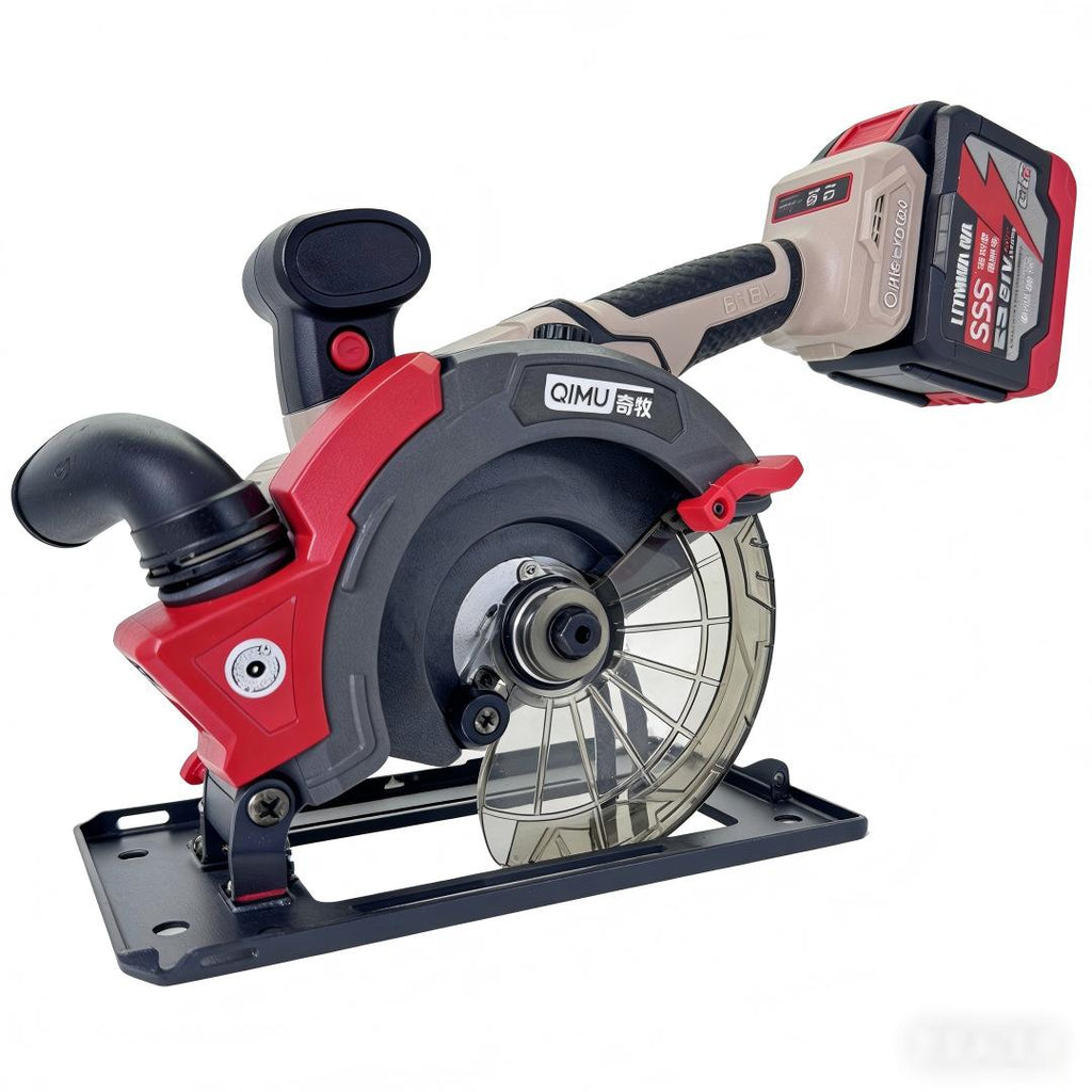 Newly Upgraded 7th Generation Brushless Outrunner 6.5-inch Circular Saw — 20-Cell Battery with Power Display — 1 Tool, 1 Battery — Automotive Maintenance Tool