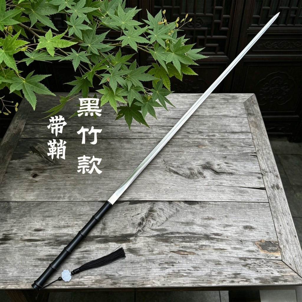 Unsharpened hiking poles/cold weapons