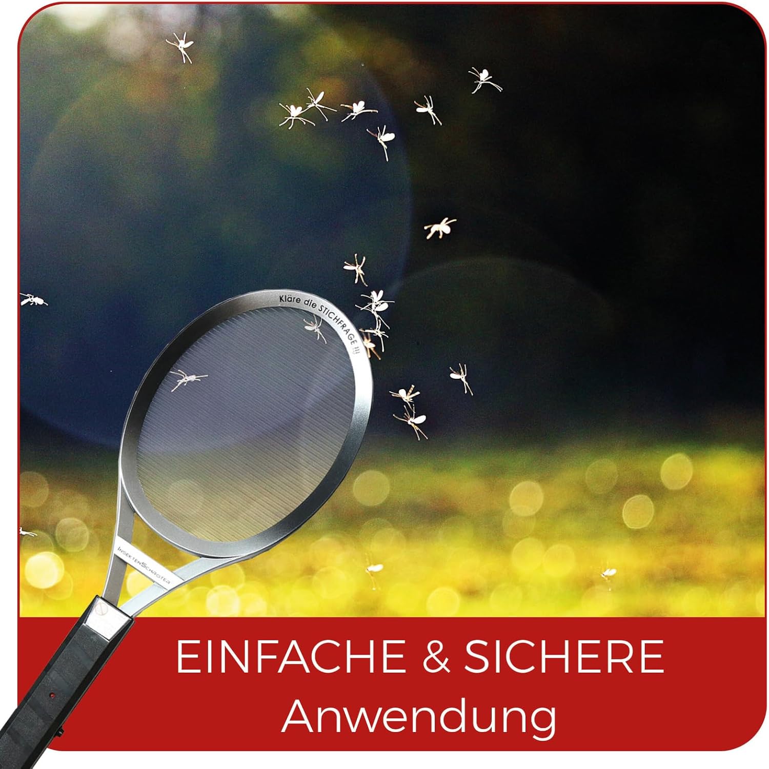 3-in-1 Electric Mosquito Swatter & Lamp Trap