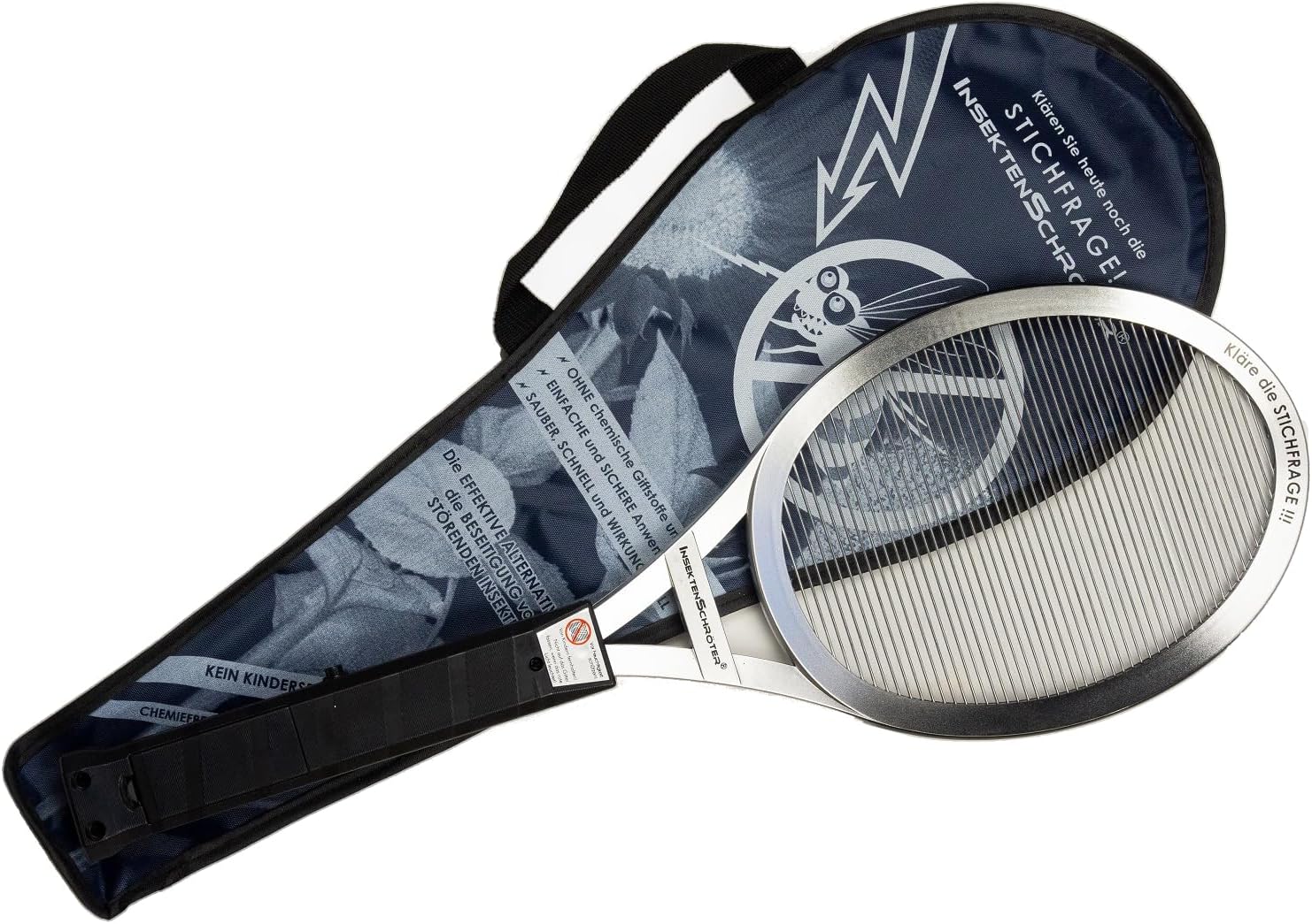 3-in-1 Electric Mosquito Swatter & Lamp Trap