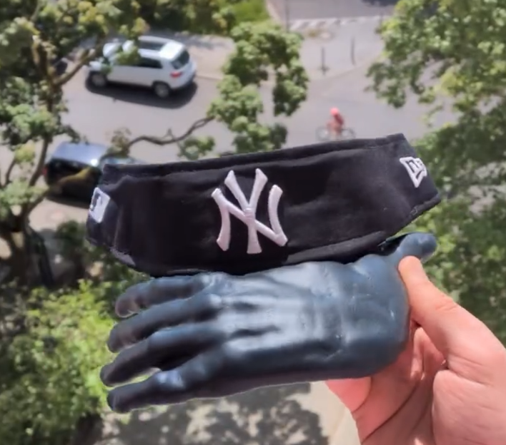 Custom Palm-Themed Sun Hat