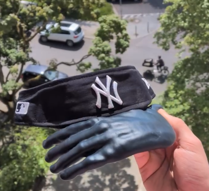 Custom Palm-Themed Sun Hat