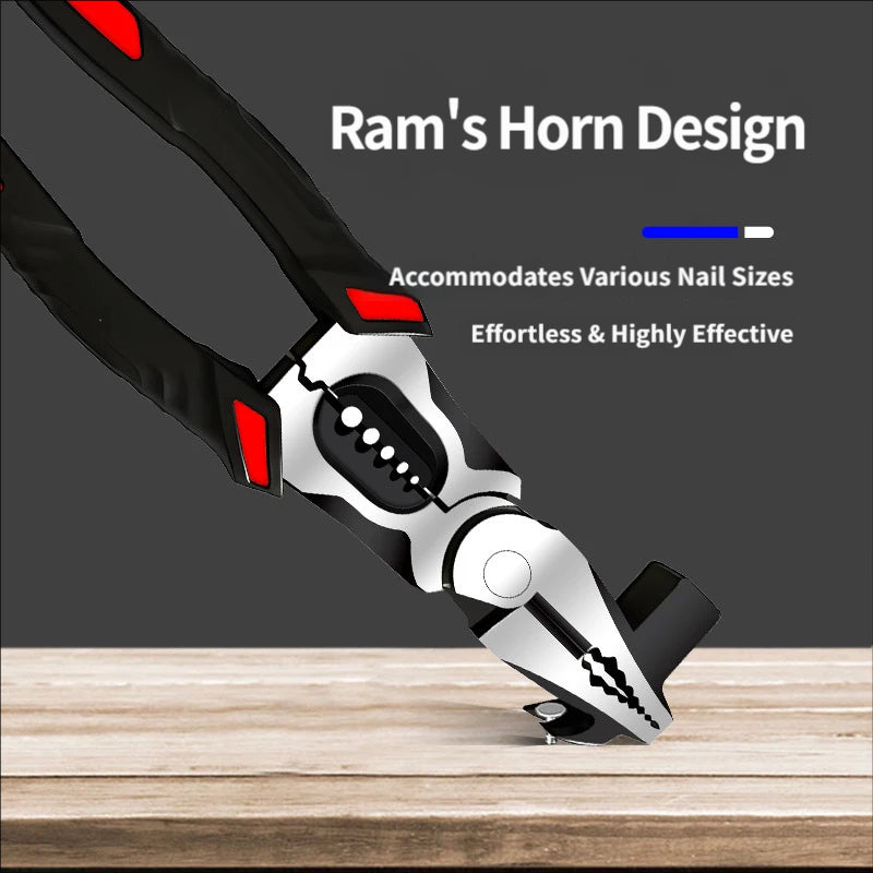 Hammerhead pliers Multi-functional wire strippers and wire cutters