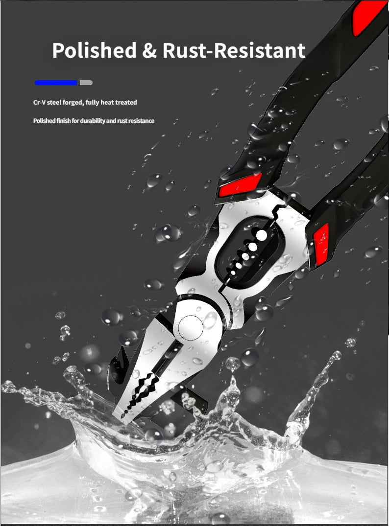 Hammerhead pliers Multi-functional wire strippers and wire cutters