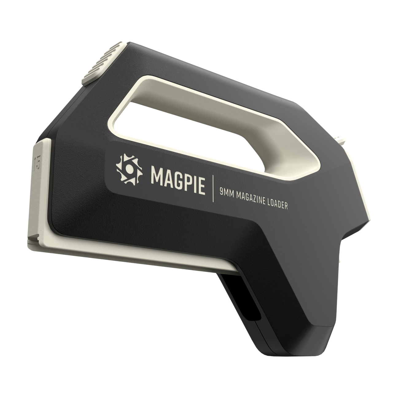 Automatic handheld 9mm magazine loader