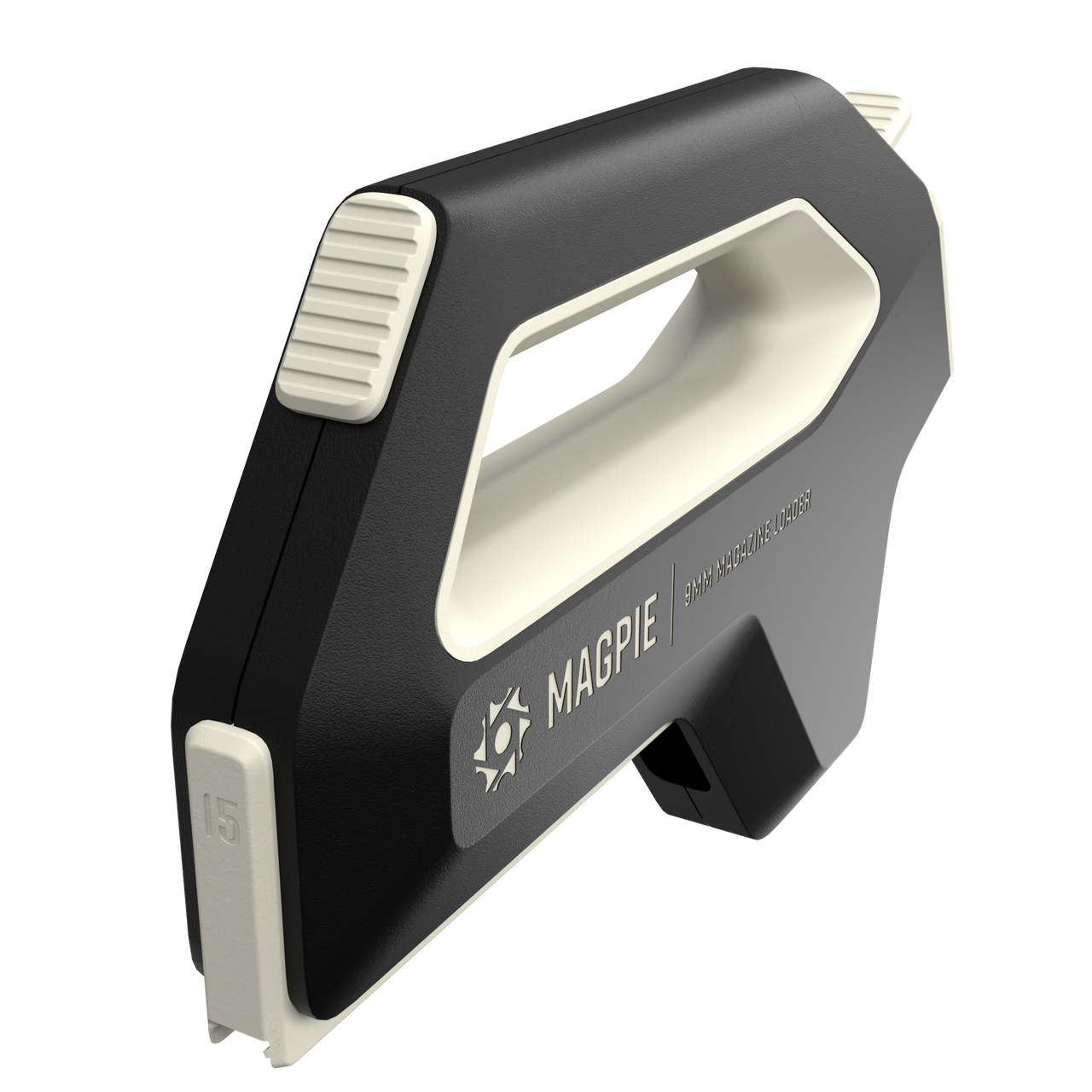 Automatic handheld 9mm magazine loader