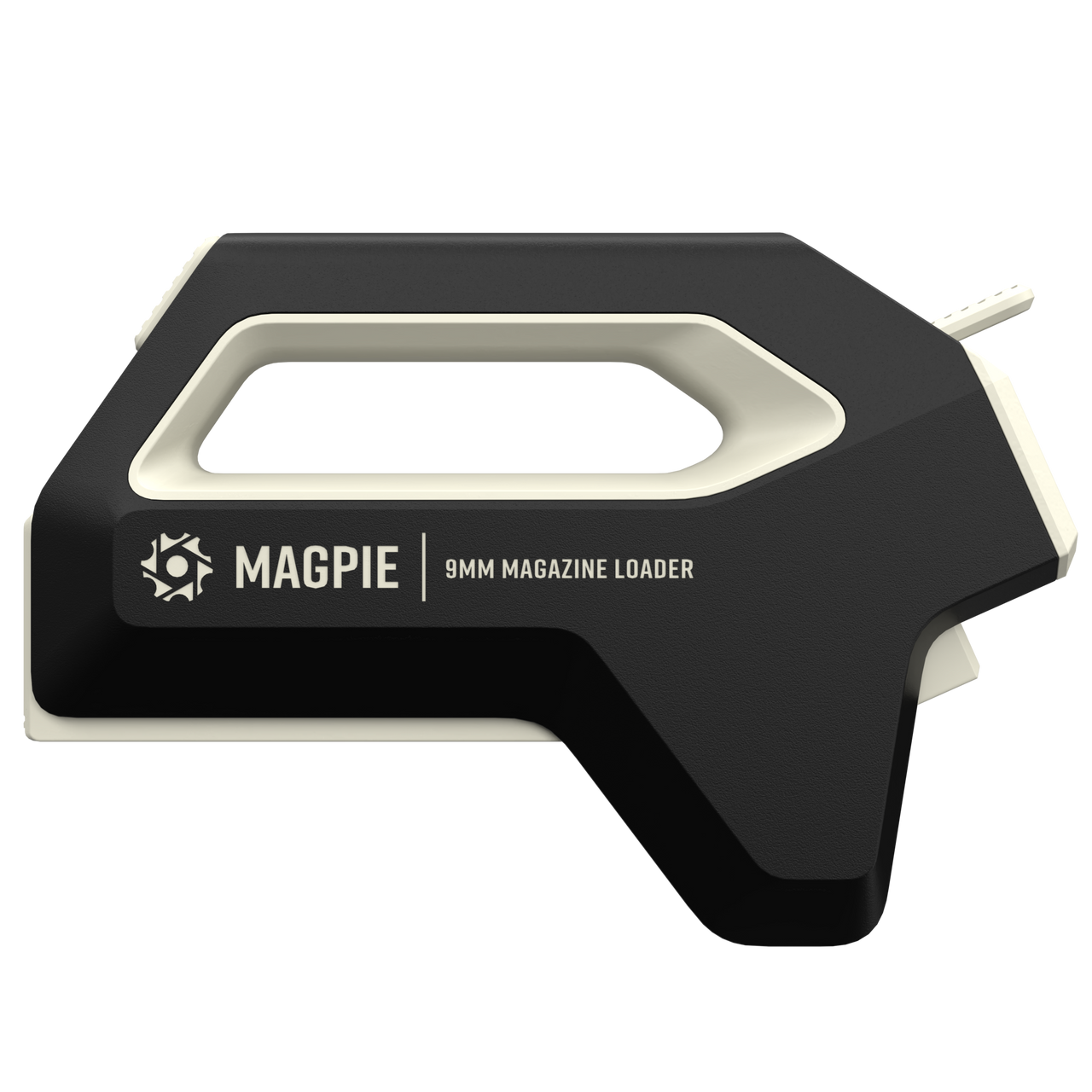 Automatic handheld 9mm magazine loader
