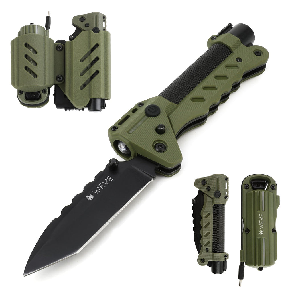 Outdoor Multi-functional Portable Folding Knife