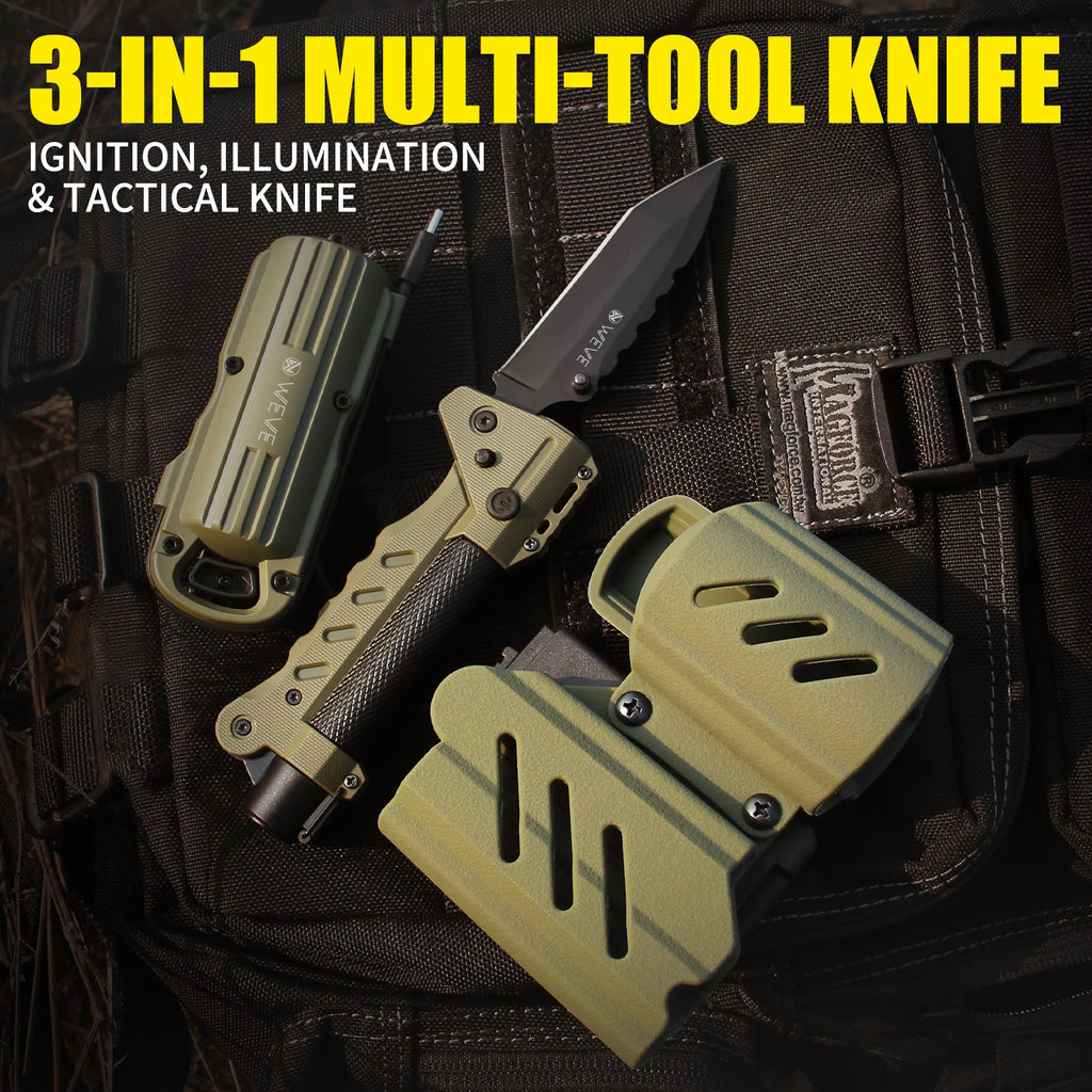 Outdoor Multi-functional Portable Folding Knife