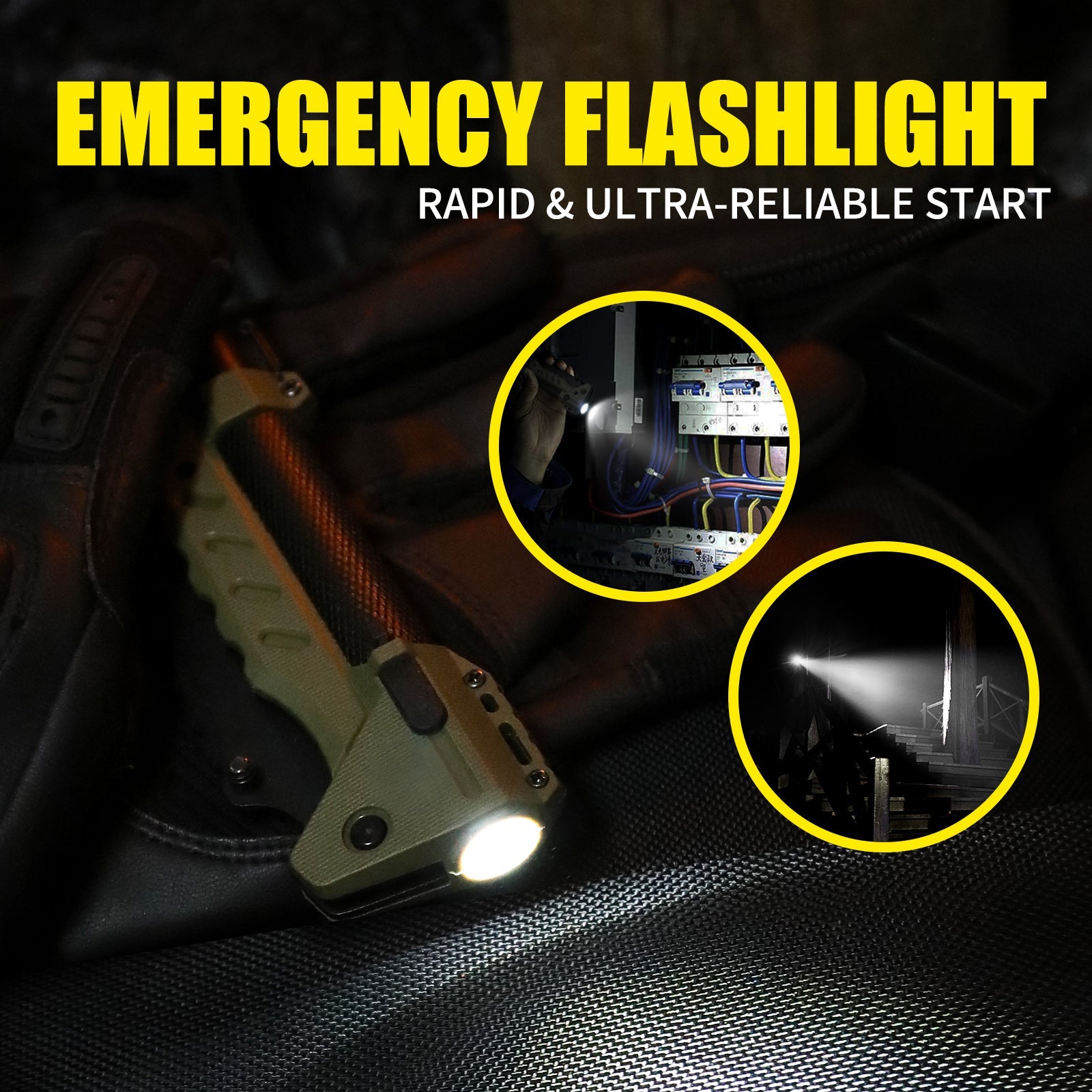 Outdoor Multi-functional Portable Folding Knife