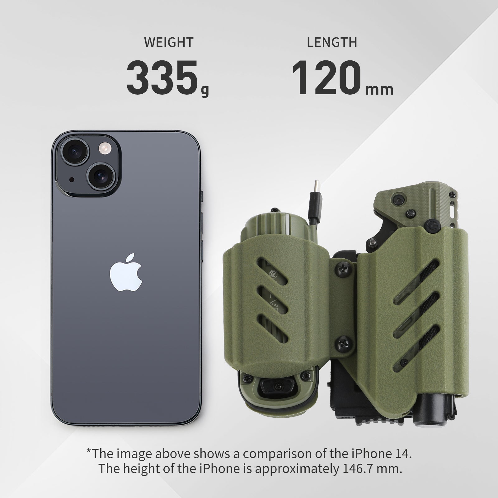 Outdoor Multi-functional Portable Folding Knife