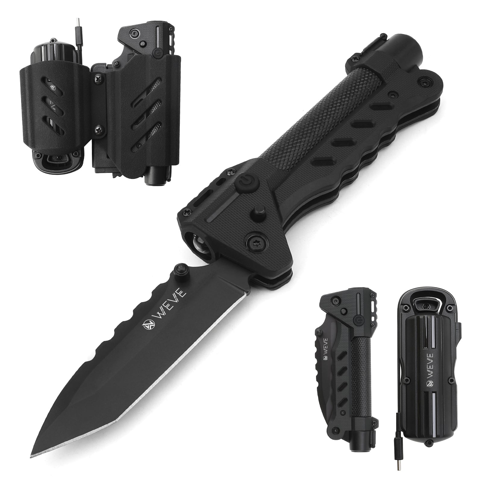 Outdoor Multi-functional Portable Folding Knife