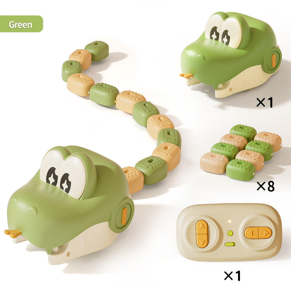 Magnetic "Snake" RC Car (Swallowing/Chasing Game) – Interactive Toy for Parent-Child Play and Two-Player Battles – Electric Remote-Controlled Car for Kids