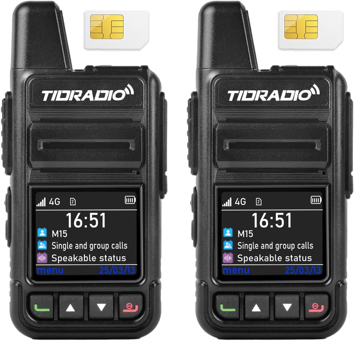 4G LTE Unlimited Nationwide PTT Two-Way Radio