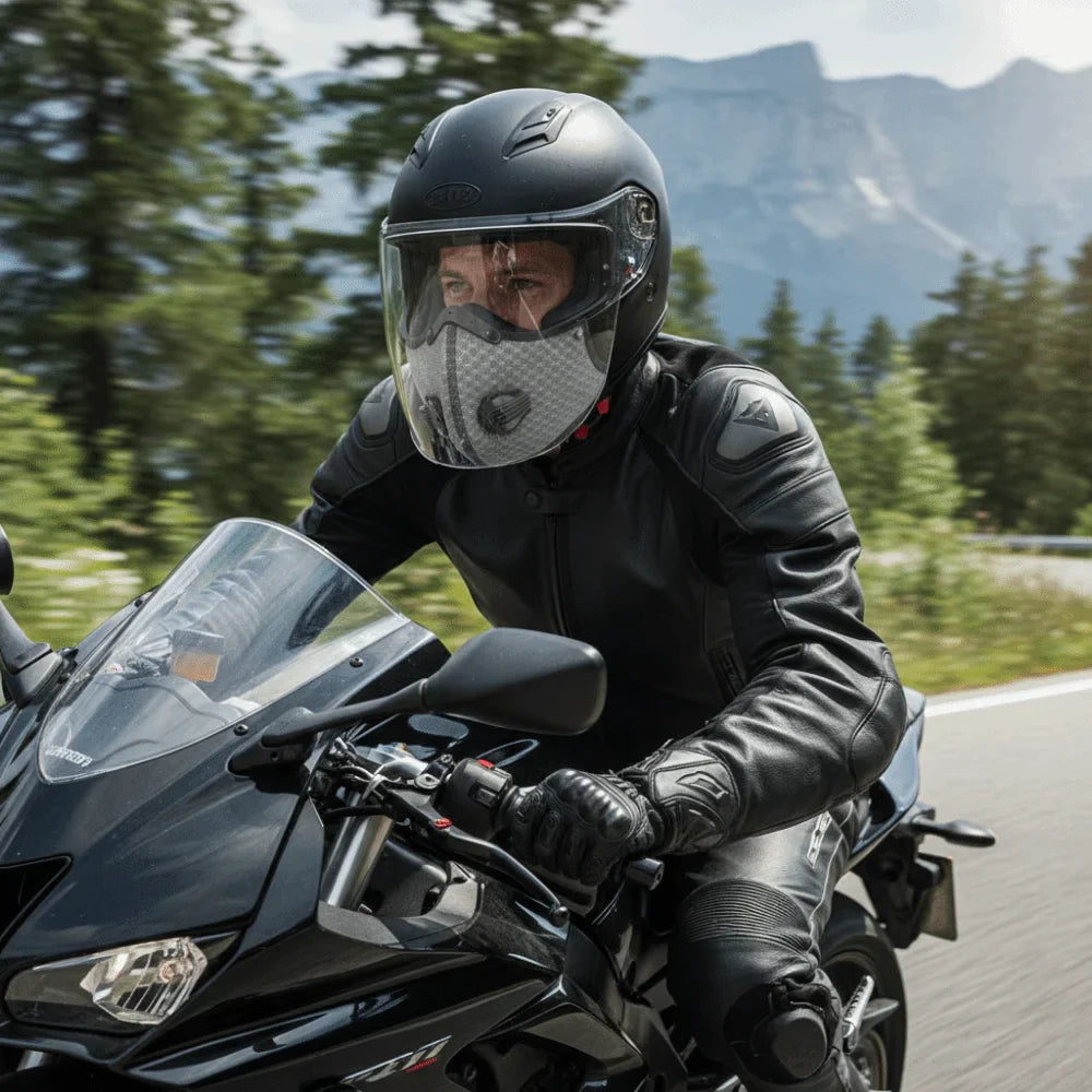 Cycling Face Mask with Goggles