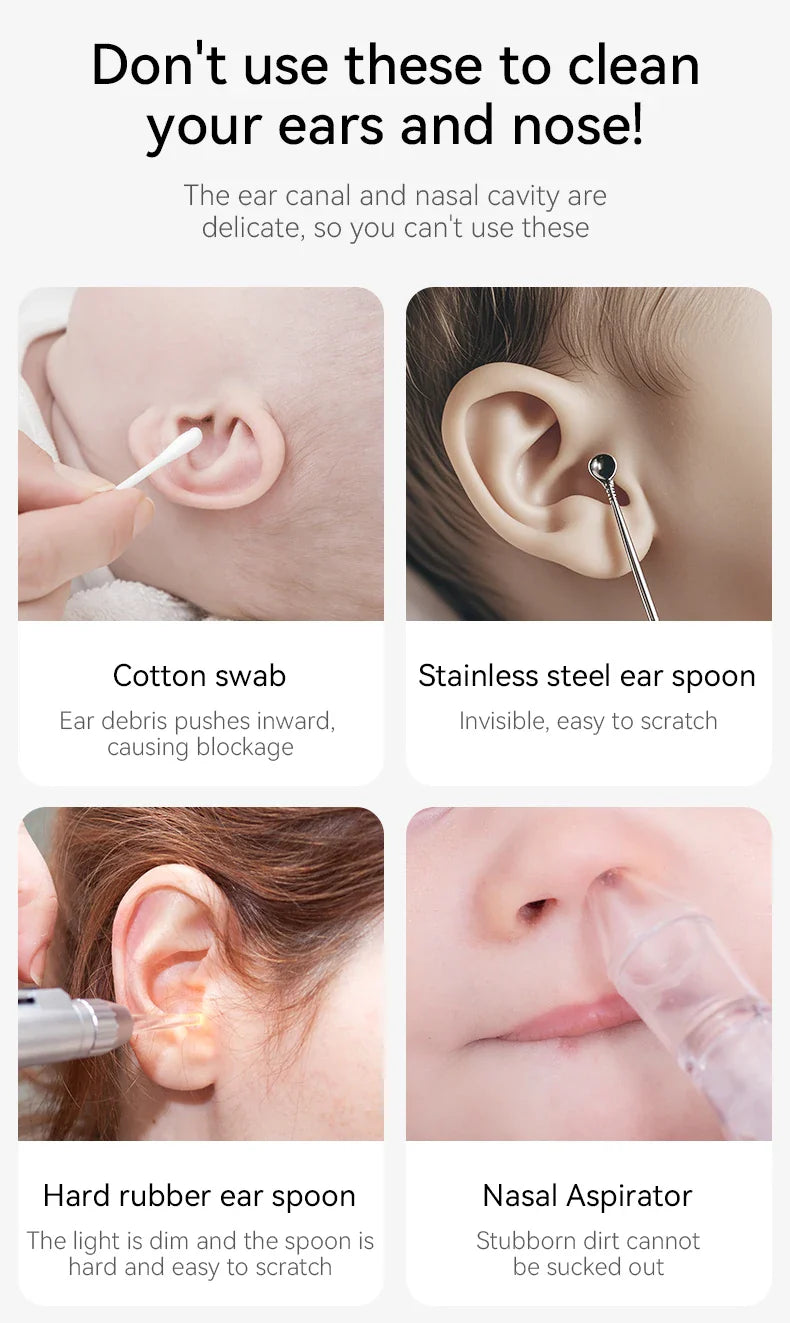 Ear Cleaning Camera - 14 Tools Kit