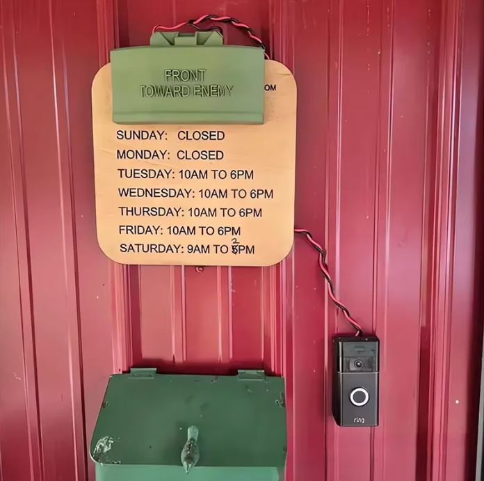 Claymore Mine Doorbell Prank Gift